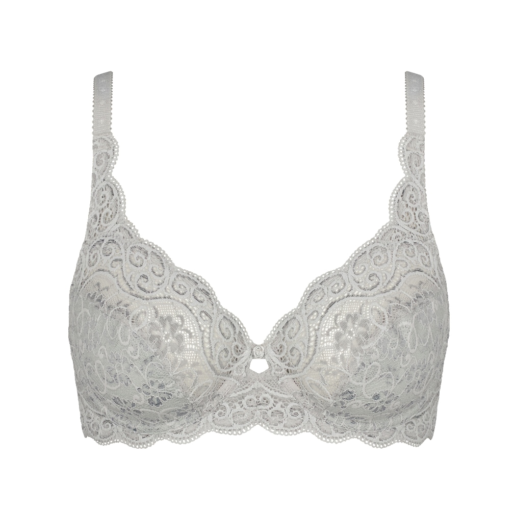 Triumph Amourette 300 W Wired Floral Lace Non Padded Bra 10166797